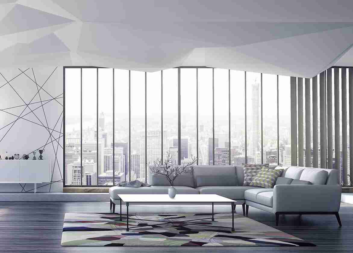 The price of equipping each room with modern furniture